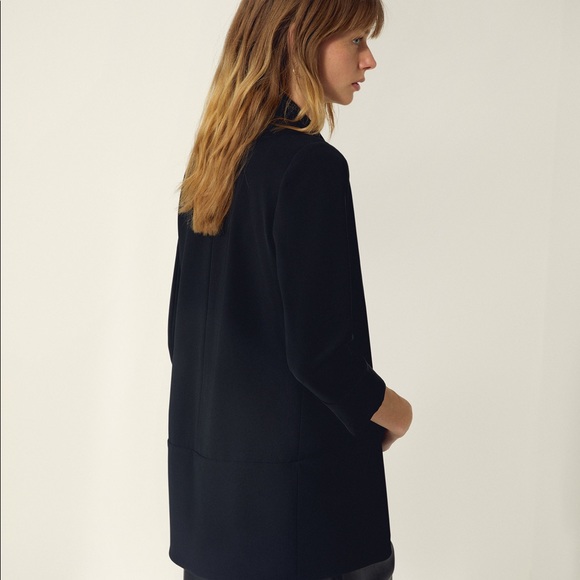 ARITZIA Wilfred Black Chevalier Jacket - Picture 5 of 13